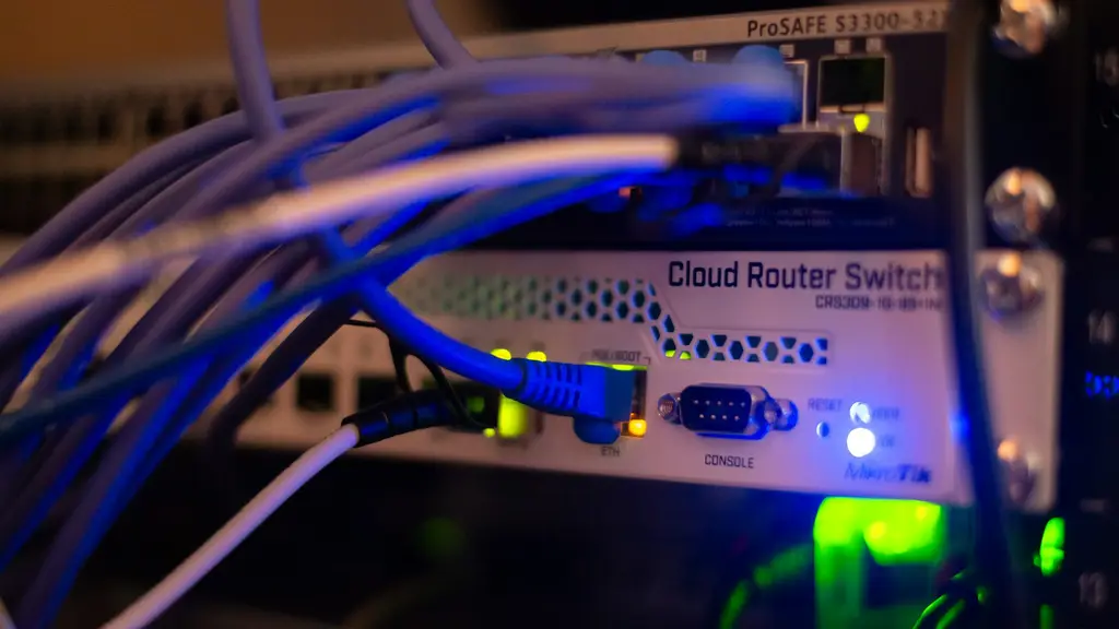 Structured network cabling representing infrastructure and connectivity planning