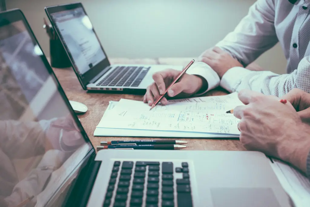 Technology consulting and business IT planning context imagery